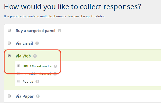 select the correct distribution channel